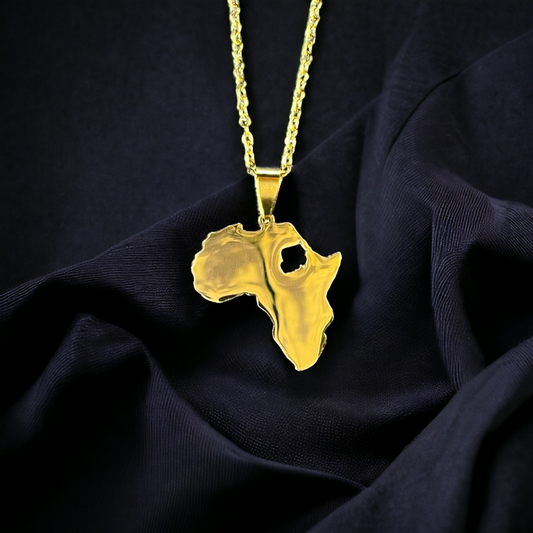 Africa - sudan Necklace golden
