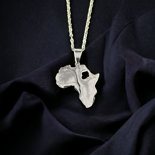 Africa - sudan Necklace silver