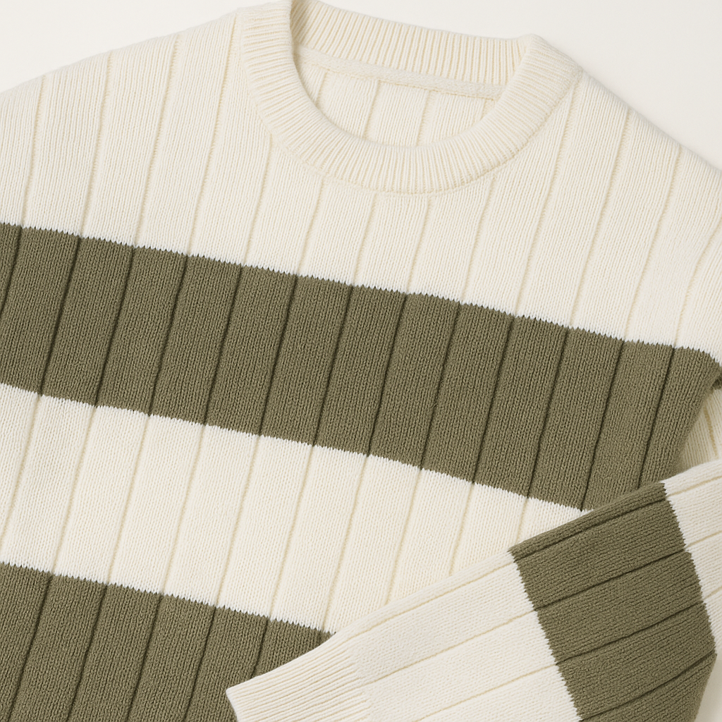 Striped Crewneck Sweater